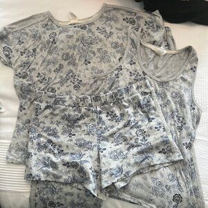Lucky brand 4-piece pajama set